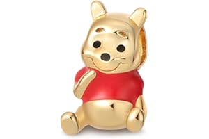 KUNVONIC Charm Anhänger Damen 925 Sterling Silber für Armband Charms Beads passend für Pandora Armband und Halskette, Kompatibel mit Europäischen Armbänder für Frauen Mädchen