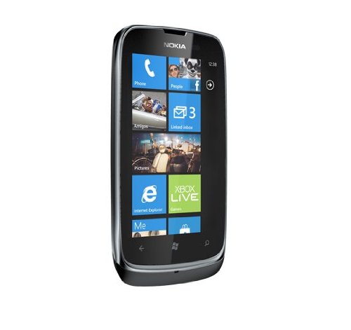 Nokia Lumia 610 Smartphone GSM EDGE WCDMA HSDPA A-GPS Bluetooth Windows 7 5 Noir