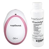 ANGELSOUNDS MINI JPD-100SM Fetaldoppler inkl. Ultraschallgel (250ml Flasche)