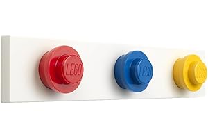 Room Copenhagen Appendino a Parete Lego (Rosso, Blu, Giallo), Mix, One Size