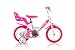 Produktbild WDK Partner - a0901940 - Kinderfahrrad - 1 Bremsbeläge - Weiß/Rosa - 12 Zoll