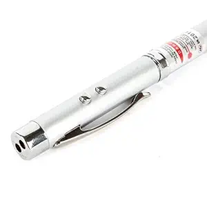 Plutofit 5 In 1 Multipurpose Antenna Pen With Torch, Laser, Pointer, Magnet, And Pen