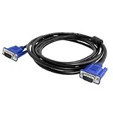 cable usb macho hembra 15 metros Material: Plastico TOOGOO(R)USB Cable HD15 Pines a HD 15 Pines VGA Cable 3 Metros Negro