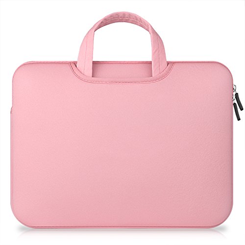 Crisant einfachen Stil Sleeve Hülle pour Laptop 13-13,3 zoll,Cotton Stoßfest Notebooktasche Tasche / Computer bag / Handtasche / Ultrabook Hülle Sleeve / Case Cover Pour MacBook Air / Macbook Pro / Pro Retina 13,3 Zoll / Asus Zenbook / Lenovo / Samsung / Sony / HP / Dell / Chromebook (Rosa) - 2