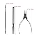 Toenail Clippers, ROSENICE Nail Clippers for Thick Ingrown Toenails Stainless Steel 3pcs