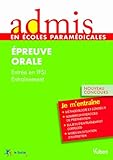 Concours infirmier - Epreuve orale - Admis - Je m'entraine