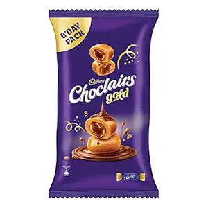 Cadbury Choclairs Gold , 605g (110 Units * 5.5 g EACH)