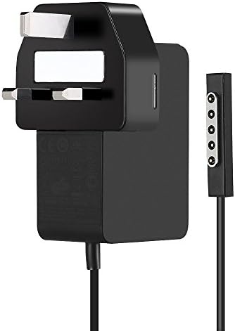 AUKEH AC Adapter Charger 24W 12V 2A for Microsoft Surface RT 1512 Surface Pro 1/2,Surface 2 Tablet Charger