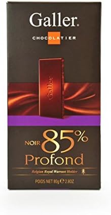 Galler Tablette Chocolat Noir 85% Profond 80 gr