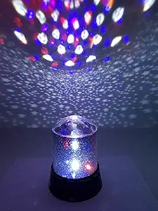 Vellex LED Night Light Projector Starry Sky Star Moon Master Children Kids Baby Sleep Romantic Colorful Led USB Projection lamp