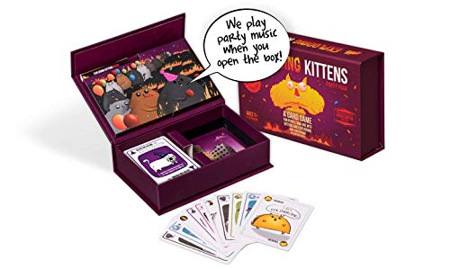 Exploding Kittens Party Pack Game - Play Exploding Kittens with up to 10 Players!