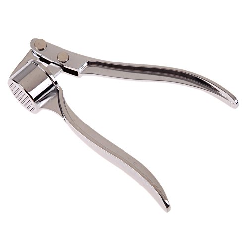 Knoblauchpresse - TOOGOO(R)Knoblauch pueriert Geraet Knoblauchpresse / Ingwer Membran Edelstahl