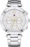 Tommy Hilfiger Unisex Multi Zifferblatt Quarz Uhr mit Edelstahl Armband 1781877
