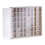 Caja expositora de pared con vidrio acrílico