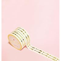 FLÈCHE GOLD FOIL WASHI TAPE Idéal pour scrapbooking • Stickers Fonctionnels pour Planner • Deco • Planning et Organiseur • Masking Tape • Papeterie • Washi Tape • Stickers pour Journal • DYI • Adhésif