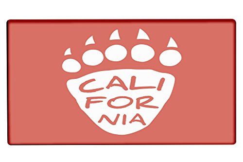 Preisvergleich Produktbild Fußmatte Welt Reise Kalifornien bedruckt 99x55 cm