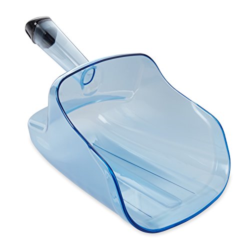 Rubbermaid 2L Ice - Pala para hielo con protector de mano y soporte  color azul