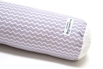 Blaus Snake Mountain Baby Bed/Cot Bumper Chevron Lilac Oeko-Tex ® Standard 100 Certified – Handmade in Hamburg, Germany