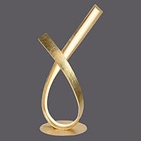 4720 – 12 – Lámpara de mesa, Oro 1 x LED Tarjeta/12 W/3000 K IP20