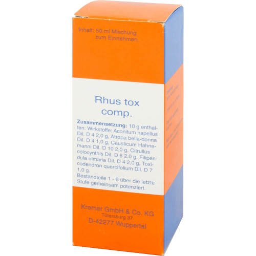 Preisvergleich Produktbild RHUS TOX comp.Tropfen 50 ml Tropfen