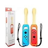 AJUSTE DE TAMAÑO EXACTAMENTE: especialmente diseñado para Nintendo Switch Game-Drum Master, compatible con el controlador Joy-Con izquierdo y derecho, NO Shake Off.