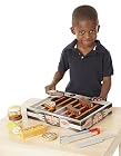Melissa & Doug BBQ-Set aus Holz zum Grillen & Servieren (Spielzeuglebensmittel aus Holz, 20 Teile) – Bild 2