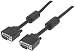 Produktbild Manhattan SVGA Monitorkabel mit Ferritkernen HD15 Stecker auf HD15 Stecker mit Ferritkernen 3m schwarz 317733
