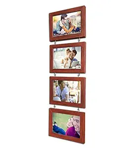 Painting Mantra Art Street Hanging Photo Frame Pearl Drop- Set Of 4