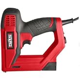 Attlas ATET1060 Elektrikli Zımba ve &Ccedil;ivi Tabancası, Profesyonel Type 53/F, 8-16mm, Kırmızı-Siyah, 100 Zımba ve 80 &Ccedil;ivi Kapasi
