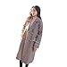 Produktbild Luckycat Damen Winter Revers dünner Mantel Trench Jacke Langer Parka Mantel Outwear Jacken Mäntel Sweatjacke Winterjacke Fleecejacke Steppjacke
