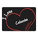 Produktbild Multifanshop Mousepad Modern I Love Colombo schwarz - Lustig Witzig Sprüche Party Computer Mauspad