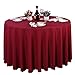 Produktbild Heheja Pure Farbe Tischtücher Eckig Rund Tischdecke Ornamente Wein Rot 180cm