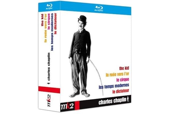 Chaplin - Coffret 5 Blu-ray Discs + 5 DVD bonus
