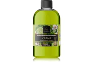 Lady Venezia - Recambio difusor de perfume – Recambio difusor de palos – Perfume Ambiance – 500 ml – Aromaterapie – Made in Italy (bergamota)