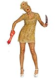 Disfraz de Enfermera Zombie Estilo Zombie para Mujer Medium (UK 10-12)