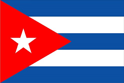 Gran Bandera de Cuba 150 x 90 cm Satén Durobol Flag