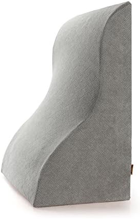 Fine Triangle Memory Foam Bed Lounger Cushion Lumbar Pillow Back, Removable And Washable Size 63 * 49 * 33CM A++ ( Color : 4# )