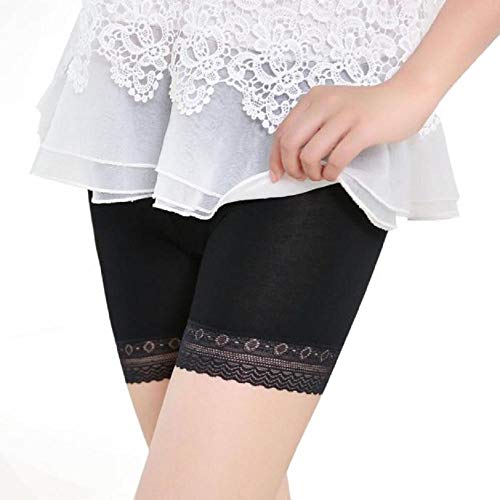 Fashion Women Lace Tiered Trim Skirts Short Skirt Under Safety