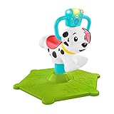 Fisher-Price Chien Tourni Rebond pour que bébé s'amuse à bondir et à tourner, lumineux et musical, dès 12 mois, GHY06