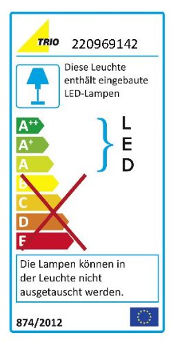 Trio Leuchten LED-Aussen-Wandleuchte Ohio in Aluminiumguss, anthrazit 220969142 - 5