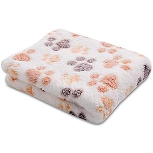 Alfombra Manta para Perro, Gato y Otras Mascotas Otoño e Invierno Manta Cálida Terciopelo de Coral Grueso (60 * 40cm)