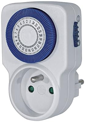 Brennenstuhl 1506361 Minuterie journalière mécanique MMZ 20 A Blanc