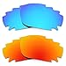 Produktbild Revant Ersatzlinsen für Oakley Racing Jacket Vented Asian Fit Polarisiert 2 Paar Kombipack K002