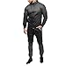 Produktbild Modaworld Herren Herbst Winter Streifen Farbverlauf Sweatshirt Top Hosen Sets Trainingsanzug Hoodie mit Kapuze Kapuzenpullis +Hosen Sets Sportanzug Jogginganzug Ausstattung Bekleidungsset