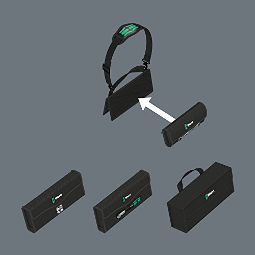Wera 2go 3 Werkzeug-Box, 130 x 325 x 80 mm, 1 Stück, 05004352001 - 3