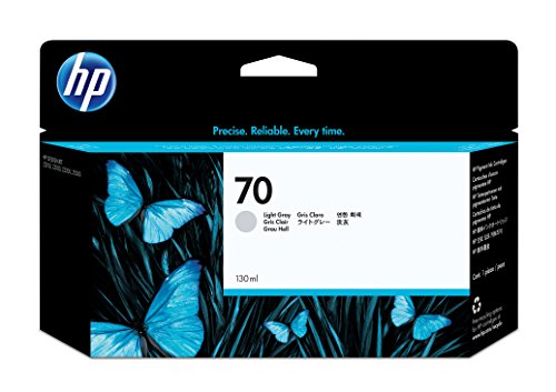 HP 70 Grau hell Original Tintenpatrone, 130 ml - 2