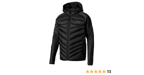 puma hybrid down jacket