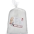 Rayher 3315800 ovatta per imbottitura bambole cuscini morbida 100% poliestere resistente alle temperature lavabile, 1 kg