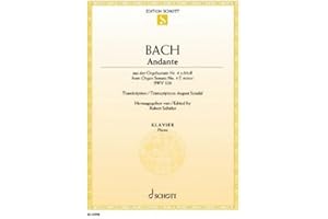 Andante from Organ Sonata No. 4 E Minor Bwv 528 for Piano: from Organ Sonata No. 4 E minor. piano.