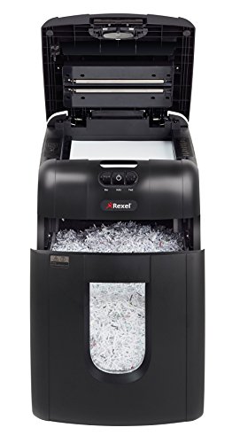 Rexel 2104100CHA Auto+ 130M Distruggi Documenti, Taglio Micro, 503x373x503 mm, Nero